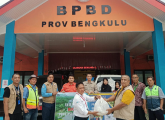 Angkasa Pura II Bantu Korban Banjir di Bengkulu