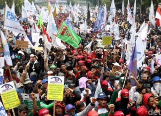 Siang Ini, Istana Negara Akan Dikepung Ribuan Buruh Tolak Kenaikan BBM