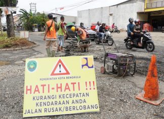 Pemkot Bengkulu Warning Truk Tonase Besar Tak Melintas di Jalan Hibrida