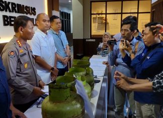 Manipulasi Data Penerima Gas Elpiji 3 KG, Warga Talo dan 116 Tabung Gas Elpiji Diamankan
