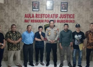 Gelar Restoratif Justice, Polres Mukomuko Hentikan Kasus Pencurian Dengan 6 Orang Tersangka