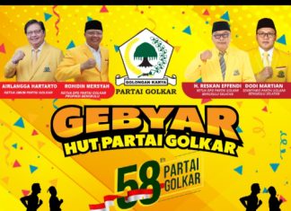 Jalan Sehat HUT Golkar Ke-58, Ribuan Kupon dan Doorprize Jutaan untuk Warga Bengkulu Selatan