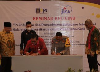 Perkuat Sinergi, Polda Bengkulu MoU dengan Kanwil Kemenkumham