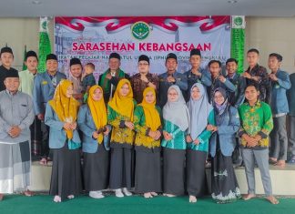 Gelar Sarasehan Kebangsaan, IPNU Bengkulu Siap Jadi Garda Terdepan Jaga Persatuan dan Kesatuan NKRI