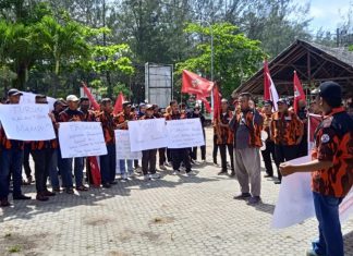 Tuntut PLT Ketua MPC Diganti, MPW Pemuda Pancasila Bengkulu Digeruduk Ratusan Kader