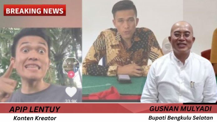 Bupati BS gusnan Mulyadi dan Apip Lentuy
