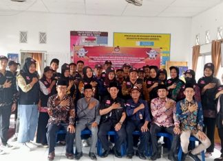 Petugas Pantarlih di 6 kelurahan se Kecamatan Selebar Dilantik Serentak