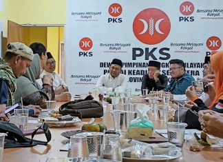 PKS Bengkulu Terima Audiensi dan Silaturahmi Forkom Relawan Anies