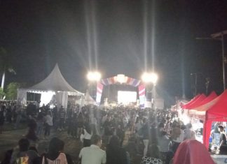 HUT SMAN 5 Kota Bengkulu, Konser Last Child Berhasil Hipnotis Ribuan Penonton