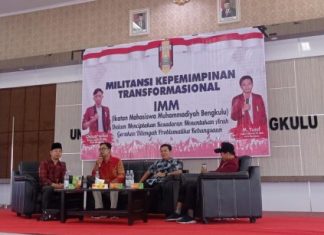 Kader Terbaik IMM Beri Motivasi DAM DPC IMM Bengkulu di Pelatihan