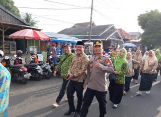 Personel Polresta Bengkulu Amankan Rangkaian Acara Menyambut HUT Kota Bengkulu Tahun 2023