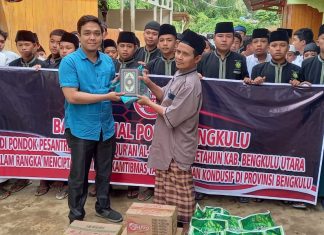 Silaturahmi ke Ponpes Al-Qolam, Subdit Kamsus Polda Bengkulu Ajak Jaga Kondusifitas