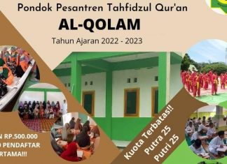 Profil Ponpes Tahfidz Qur’an Al Qolam Ketahun Bengkulu Utara