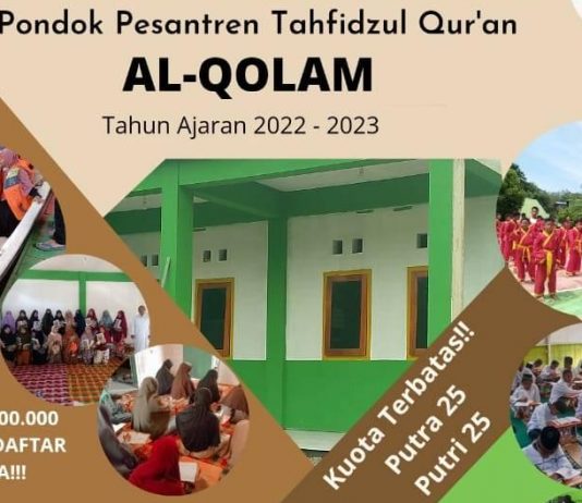 Profil Ponpes Tahfidz Qur’an Al Qolam Ketahun Bengkulu Utara
