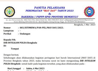 FSPPP – SPSI Akan Gelar Rakerda ke-1 Pada Peringatan Hari Buruh