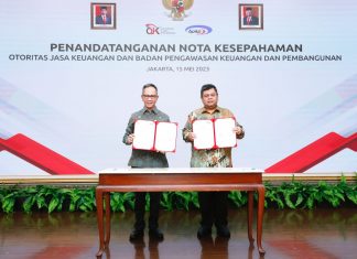 OJK dan BPKP Sepakat Perkuat Pengawasan Sektor Jasa Keuangan