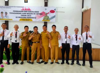 Belasan Pemuda Lebong Seleksi Magang Kerja ke Jepang