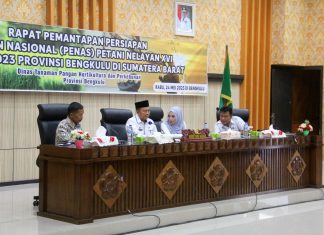 PENAS Petani Nelayan XVI Tahun 2023, Provinsi Bengkulu Bidik Terbaik Nasional