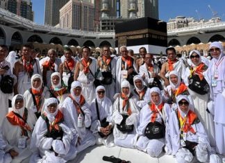 Jama’ah Haji Bengkulu Kloter 9 Siap Laksanakan Umroh Wajib, kloter 8 Selesai