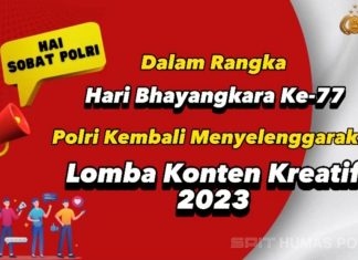 Mari Ikuti Gelar Lomba Konten Kreatif dalam Rangka Hari Bhayangkara ke-77