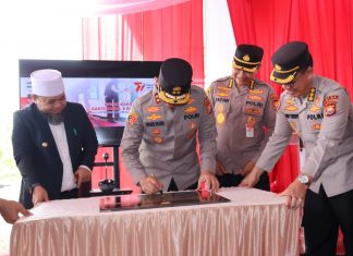 Jelang HUT Bhayangkara ke – 77, Polda Bengkulu Bagikan Bantuan Sumur Bor Gratis Untuk 50 KK