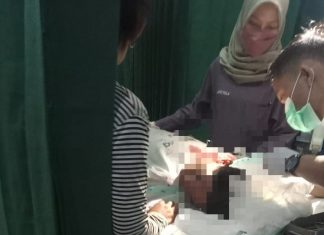 Geger, Heboh! Pemuda Ini Dibacok Adik Pacarnya