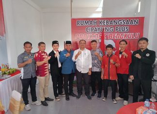 Rumah Kebangsaan Cipayung Plus Bengkulu Telah Terbentuk