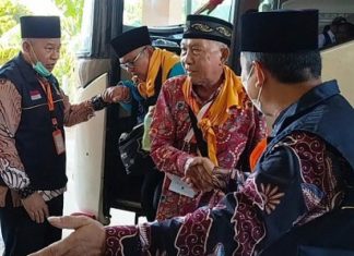 Totalitas PPIH Bengkulu, Layani JCH Layaknya Orang Tua Sendiri