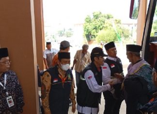 385 Jamaah Calon Haji berdatangan ke asrama Haji
