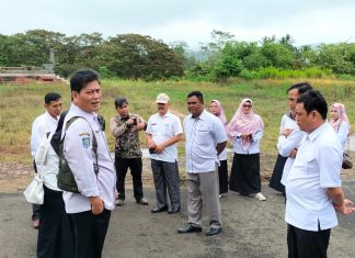 Lebong Akan Bangun Perpustakaan, Tim Perpusnas RI Survei Lokasi Pembangunan