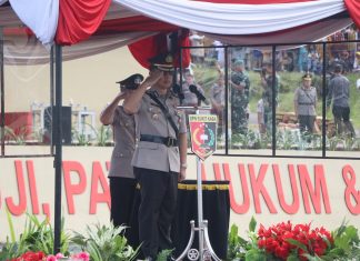 Lantik Ratusan Bintara Polri, Pelayanan Diharapkan Meningkat