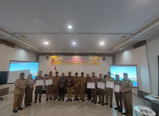 Sabet Penghargaan Kemendagri, Lebong Posisi Status Kinerja Sedang Berdasarkan EPPD