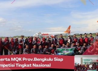 Peserta MQK Nasional Prov.Bengkulu Siap Berkompetisi, Kakanwil Optimis Menang