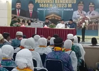 Pemkab Bengkulu Utara Sambut Kepulangan Jama’ah Haji