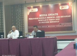 OJK Bengkulu Paparkan Tupoksi Satgas Pemberantasan Aktivitas Keuangan