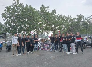 Komunitas Motor N-Max Promosi Wisata Bersejarah di Bengkulu