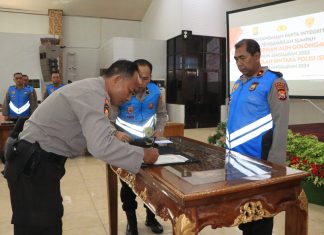 Seleksi PAG dan SBP Teken Pakta Integritas dan Pengambilan Sumpah