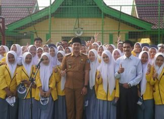 Wujudkan SDM Berkualitas, Wabup BU Hadiri Sosialisasi PIK-R
