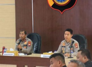 Wakapolda Bengkulu Sampaikan Tupoksi Polri Terkait Pemilu Serentak 2024