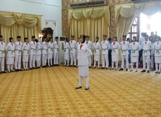 54 Anggota Paskibraka Dikukuhkan
