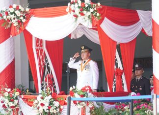 Gubernur Bengkulu Tegaskan Pembangunan Infrastruktur Berlanjut Usai Upacara HUT RI 78