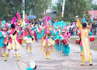 Bupati Syamsul Resmikan Festival Drumband Tingkat SD, SMP, SMA Sederajat