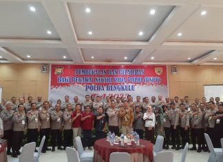 Persiapan Masa Pensiun, Biro SDM Polda Bengkulu Gelar Pembekalan