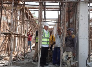 Telan Anggaran Miliyaran Rupiah, Progres Pembangunan Gedung HMI Mencapai 55 Persen