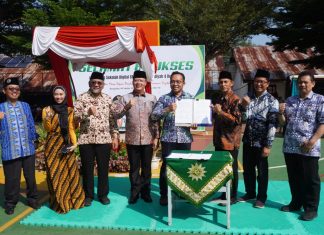 Gubernur Rohidin Launching Sekolah Digital dan Penguatan Sekolah Muhammadiyah
