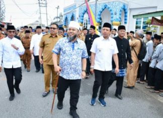 Pemkot Bengkulu Pasang Striker Ambulan Gratis