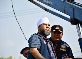 Penghujung Jabatan Jadi Walikota Bengkulu, Helmi Pasang LPJU Beberapa Titik