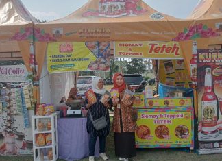Pelaku UMKM Kota Bengkulu Ikuti Bazar di roadshow KPK
