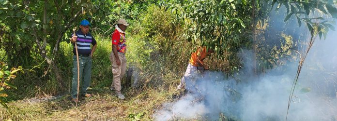 Kapolda Bengkulu Bakar