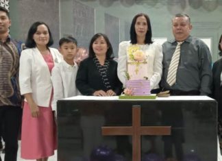 Penyelenggara Kristen Hadiri HUT Gereja Bethel Indonesia Air Bang Curup ke-3